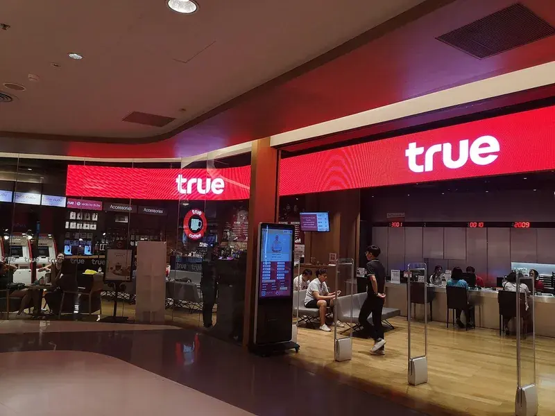 True-dtac carrier shop in Bangkok